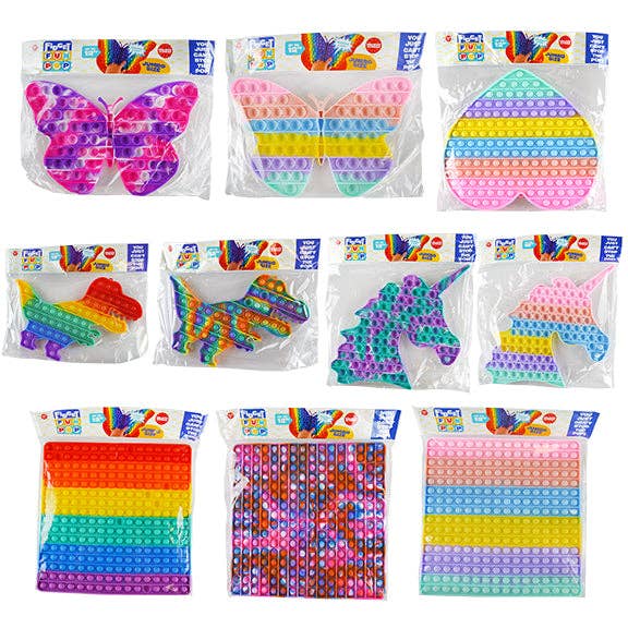 So Much Fun! Jumbo Fidget Pop Assortment- 12/Pack