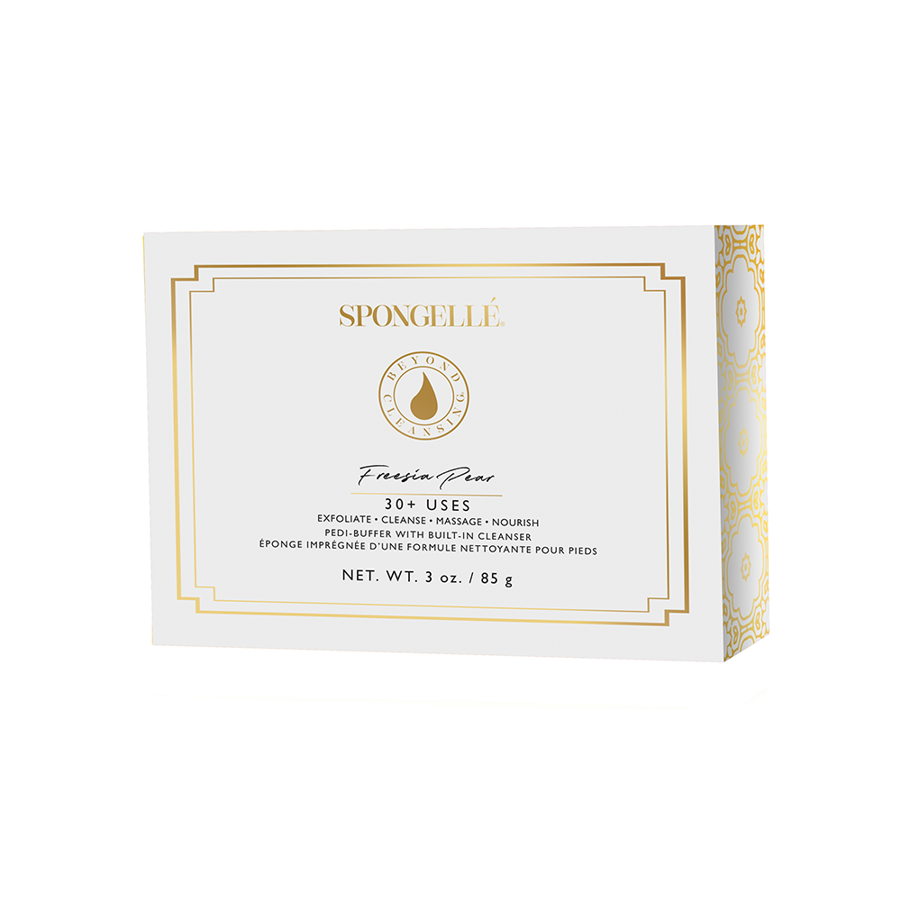 Freesia Pear Spongelle Pedi Buffer