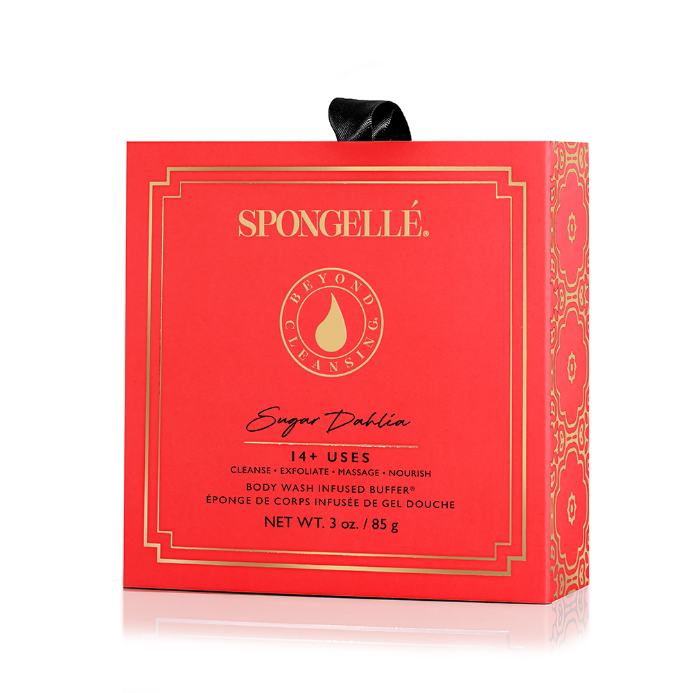 Sugar Dahlia Spongelle Body Wash Infused Body Buffer