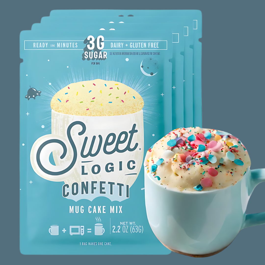 Confetti Mug Cake Quick Mix - Keto, Gluten-Free (10-Pack)
