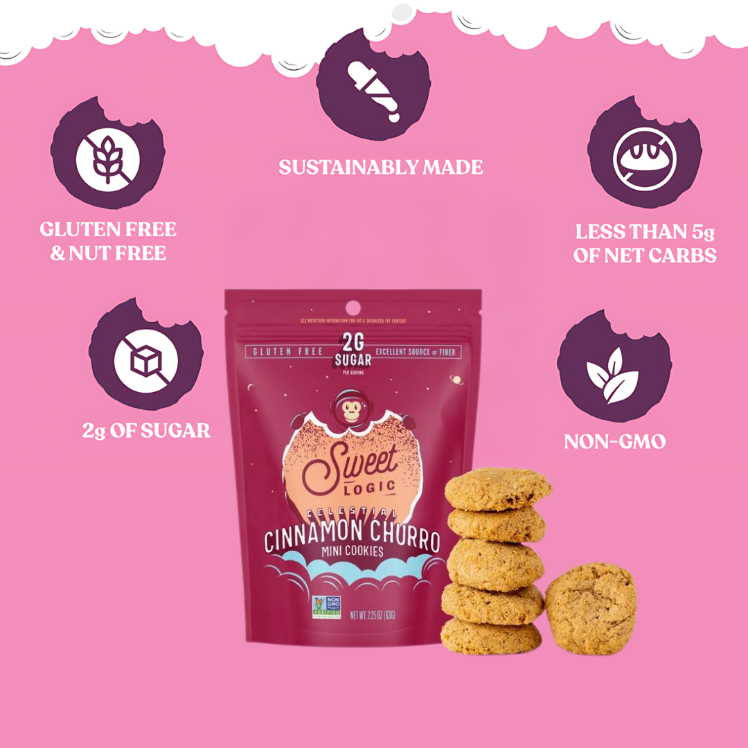 Cinnamon Churro Mini Cookie - Keto, Sugar-Free, Prebiotic