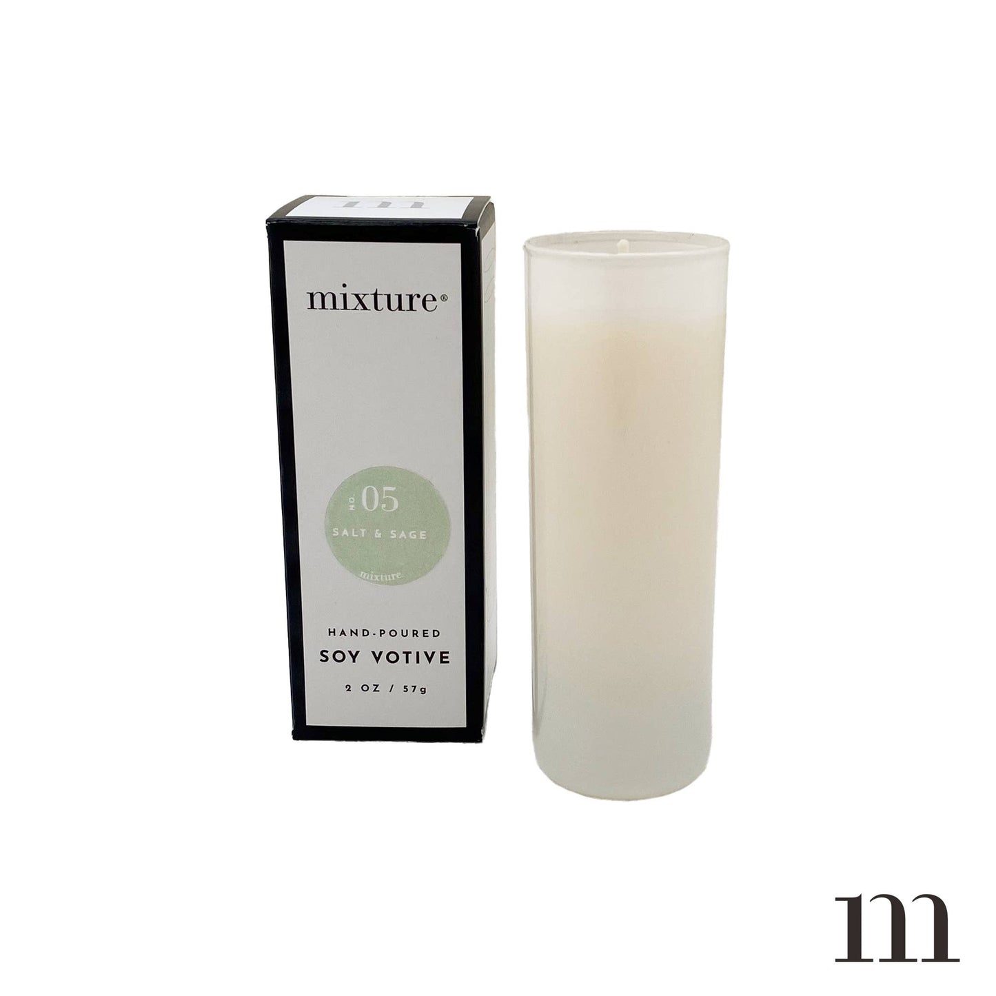 2 Oz White Votive