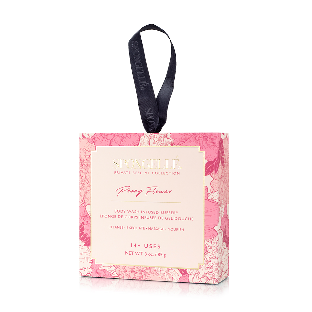Peony Flower - Spongelle Body Wash Infused Body Buffer