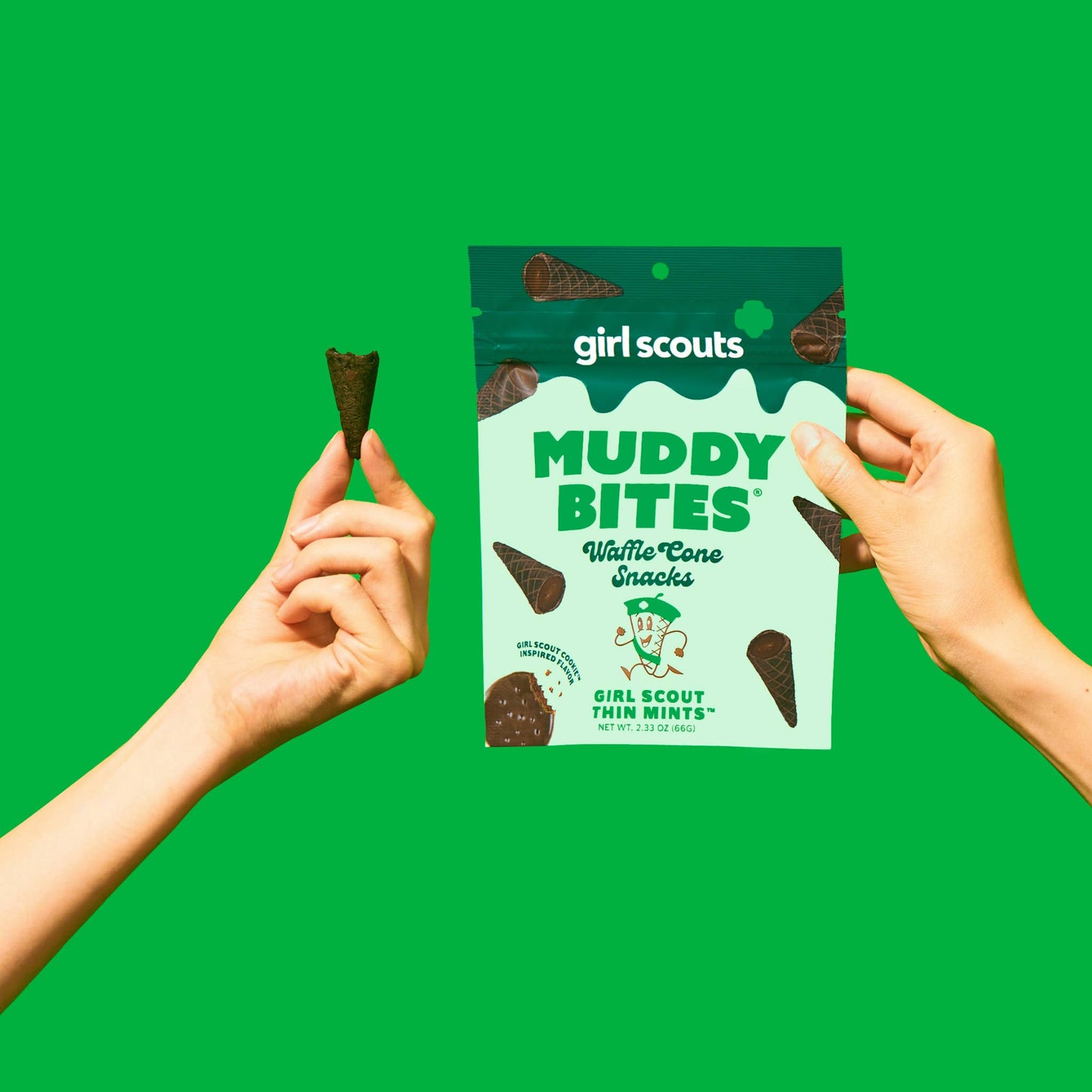 Girl Scout Thin Mint™ Bite-Sized Waffle Cones Snacks
