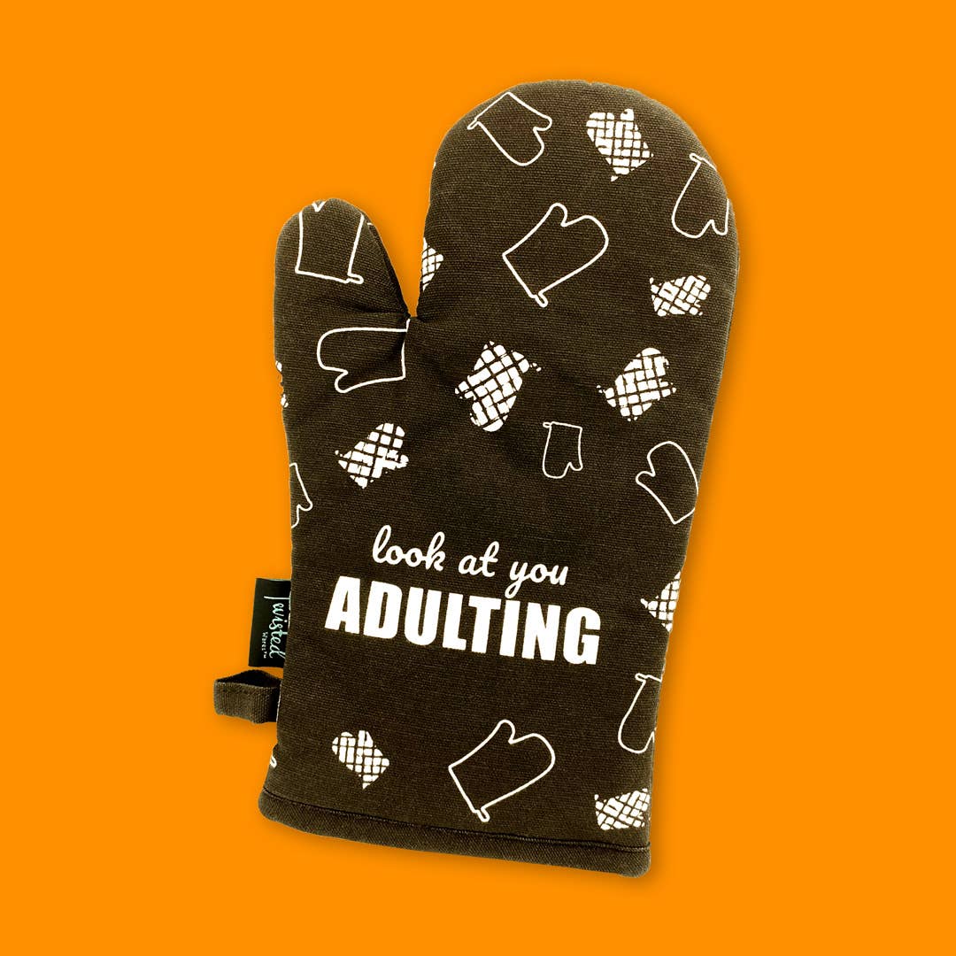 Look At You Adulting | Funny Oven Mitts