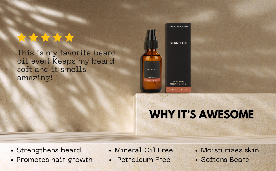 Grand Teton Beard Oil