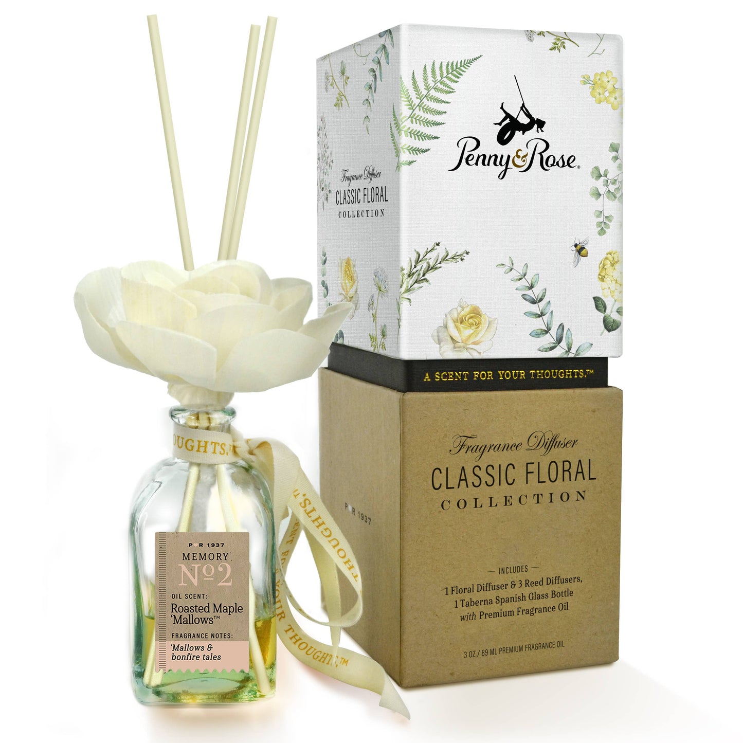 Large Floral Diffuser: Lawn Chair Lemonade