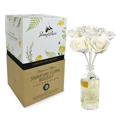 Penny Candy White Rose - Signature Floral Bouquet Diffuser