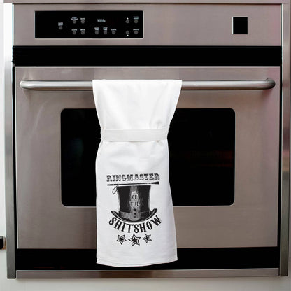 Ringmaster of the Shitshow | Funny Kitchen Towels