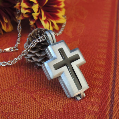 Memorial Cross Locket