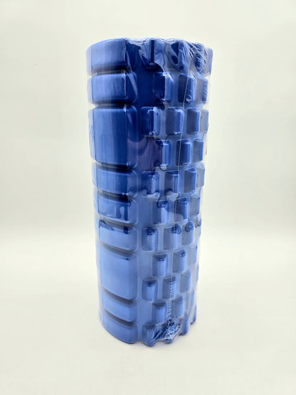 13" Foam Roller Deep Tissue Massage with Bag (Blue)