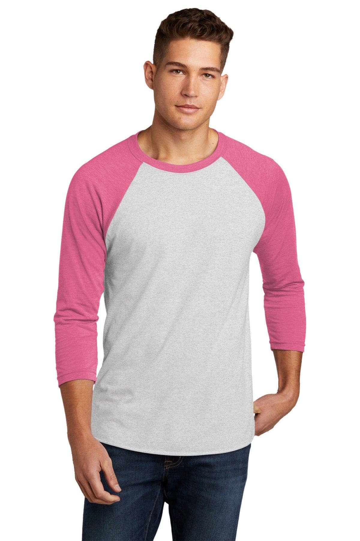 Next Level Apparel     Unisex Tri-Blend 3/4-Sleeve Raglan Tee. NL6051