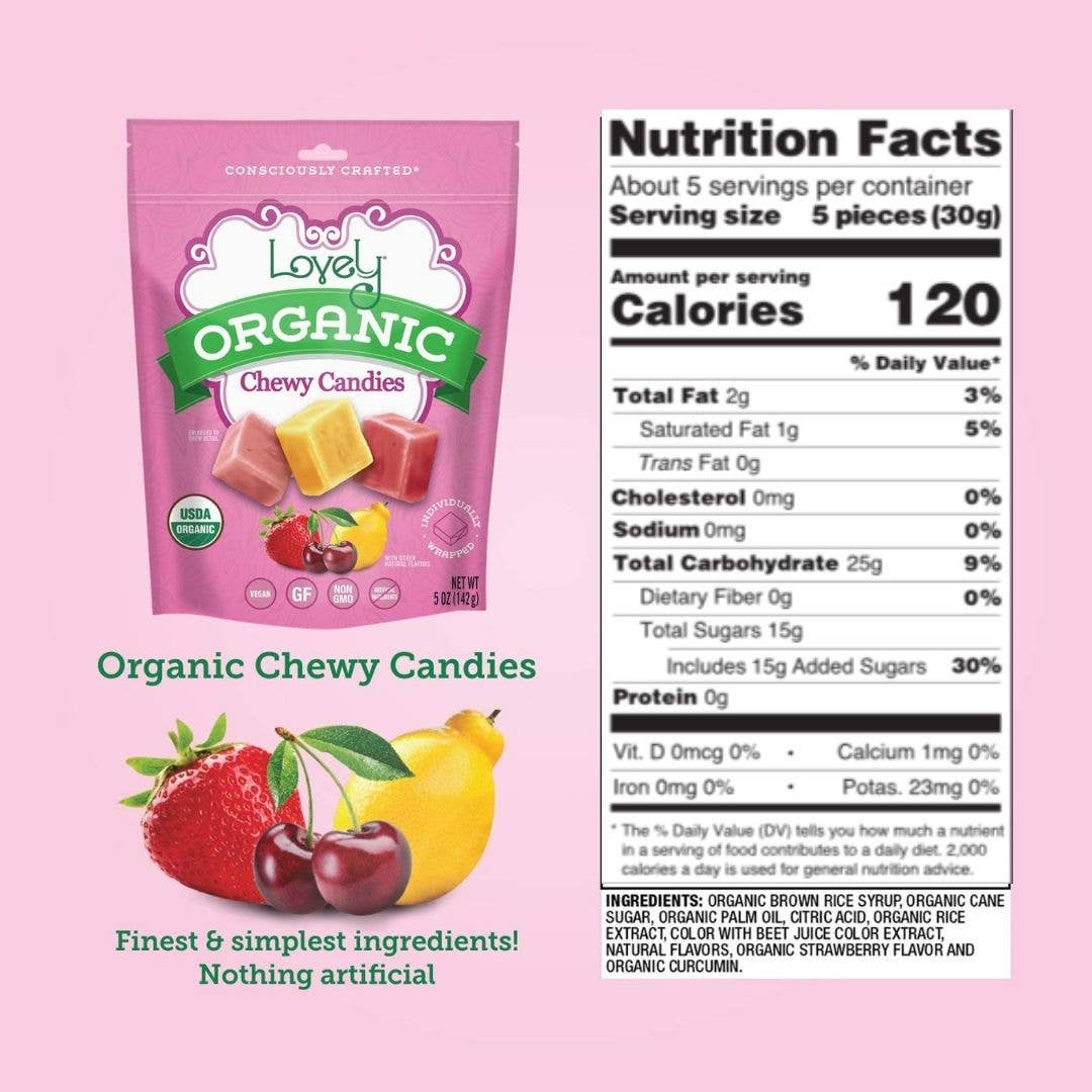 Organic Chewy Candies