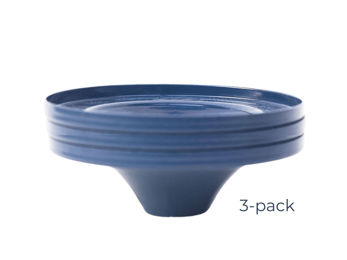 Propagation Cone - Pack of 3 Aluminum Cones for Cuttings: Deep Blue