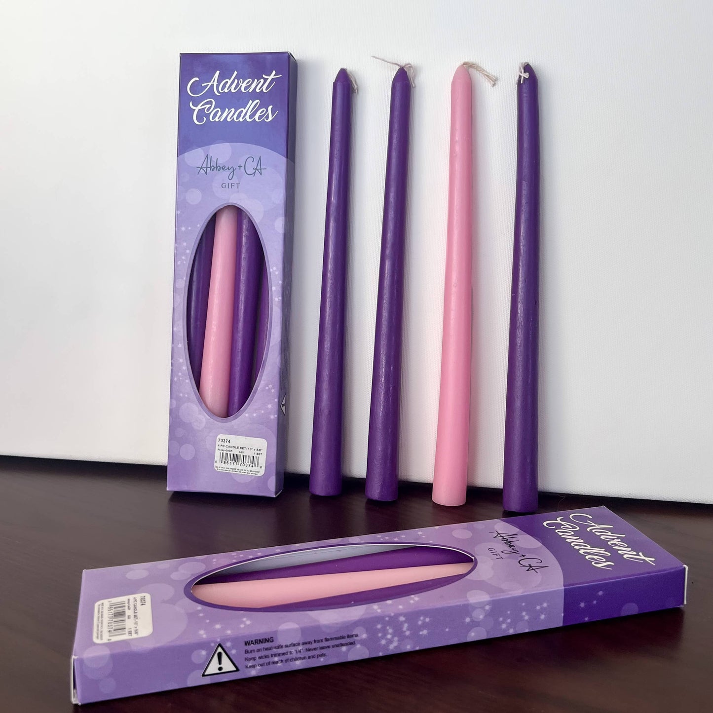 Set of 4 Taper Advent Candles