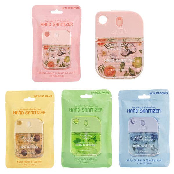 Assorted Scent Hand Sanitizer Spray 48ct, 1.2 oz
