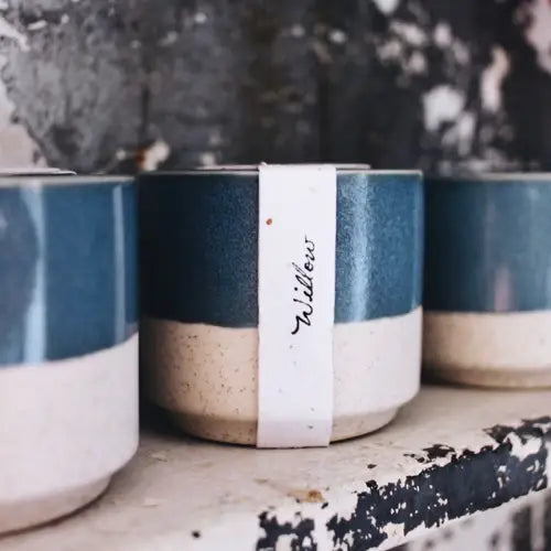 Willow | Growing Candle, flower seed-label, gift idea