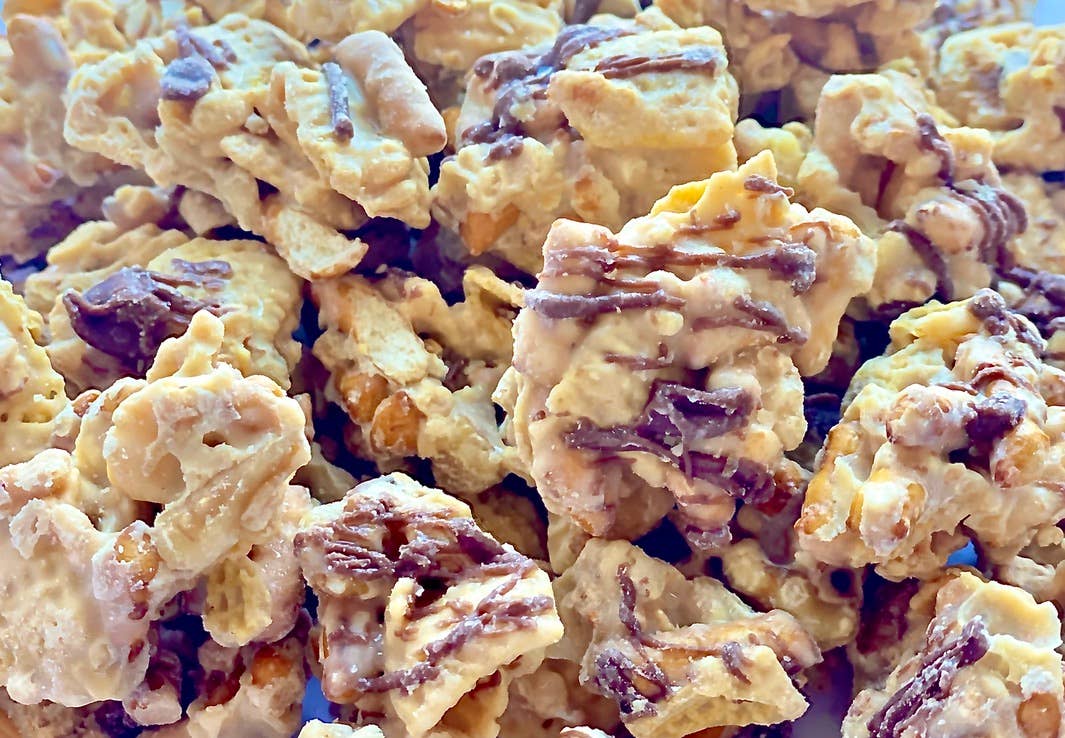 Peanut Butter Chocolate Chunk Nibbles