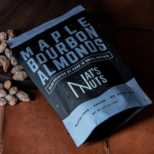 Maple Bourbon Almonds - Nat's Nuts