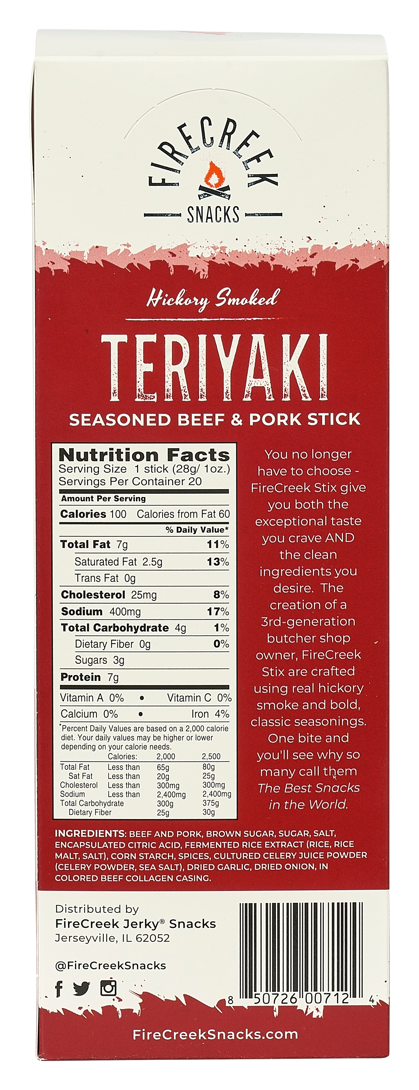 Teriyaki Snack Stix