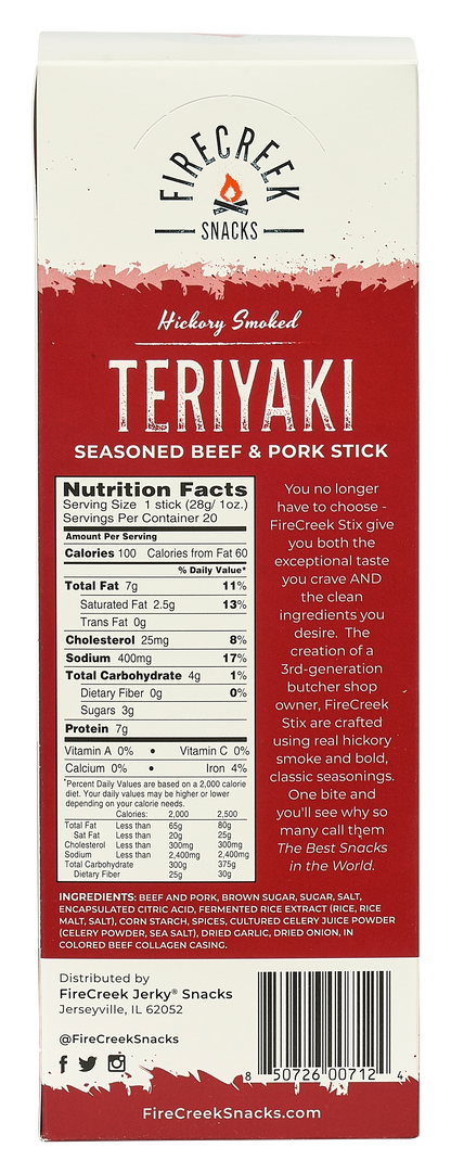 Teriyaki Snack Stix