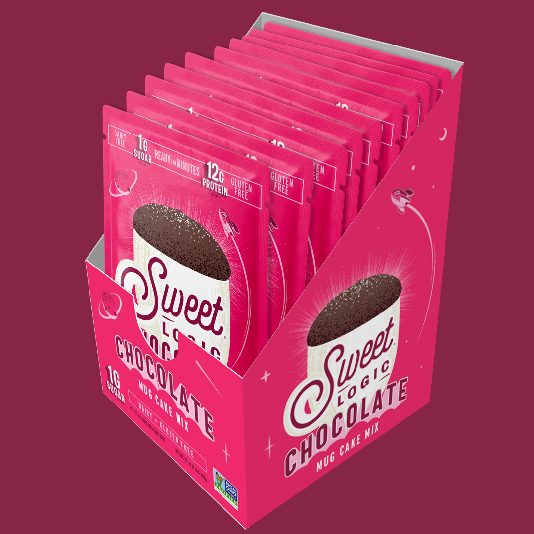 Chocolate Mug Cake Mix - Keto, No-Sugar (10-Pack)