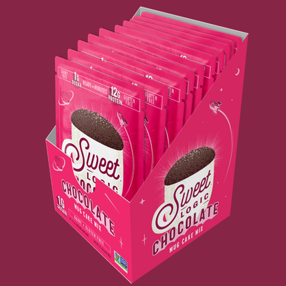 Chocolate Mug Cake Mix - Keto, No-Sugar (10-Pack)