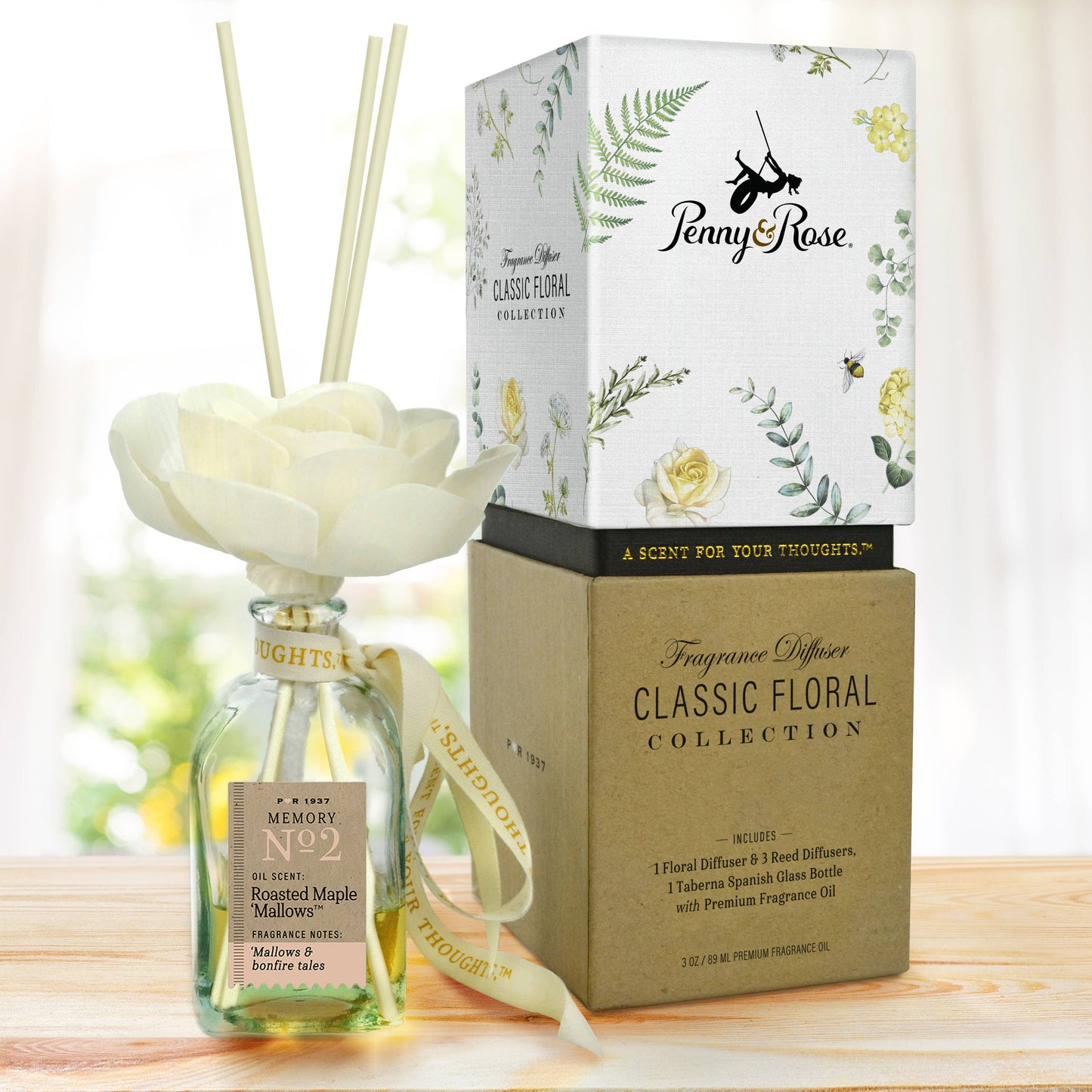 Classic Floral Diffuser: Morning Meadows