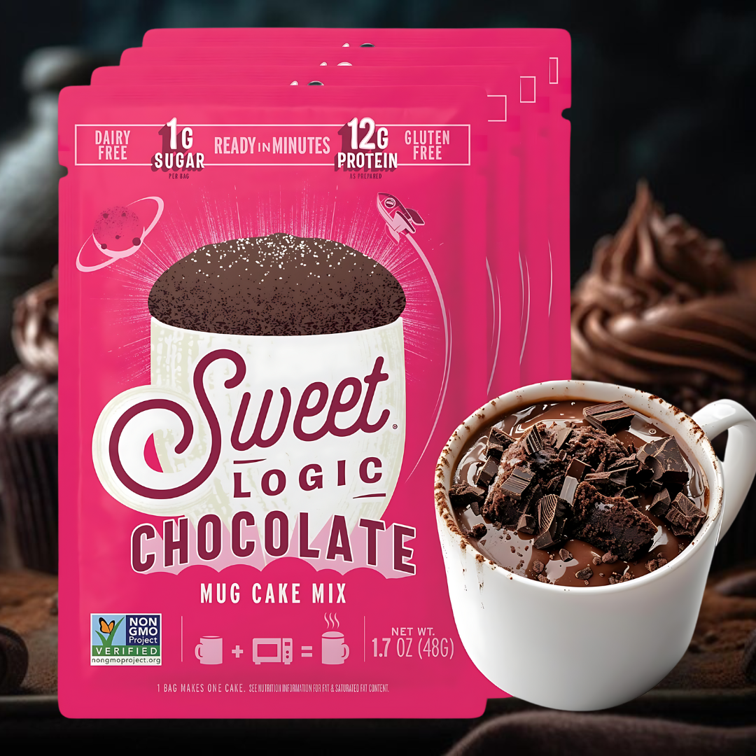 Chocolate Mug Cake Mix - Keto, No-Sugar (10-Pack)