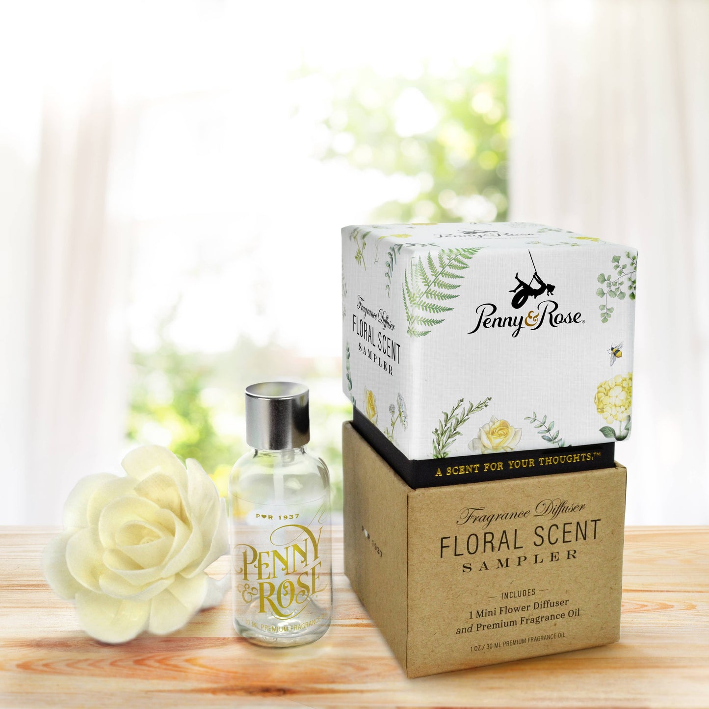 Small Floral Diffuser: Penny Candy