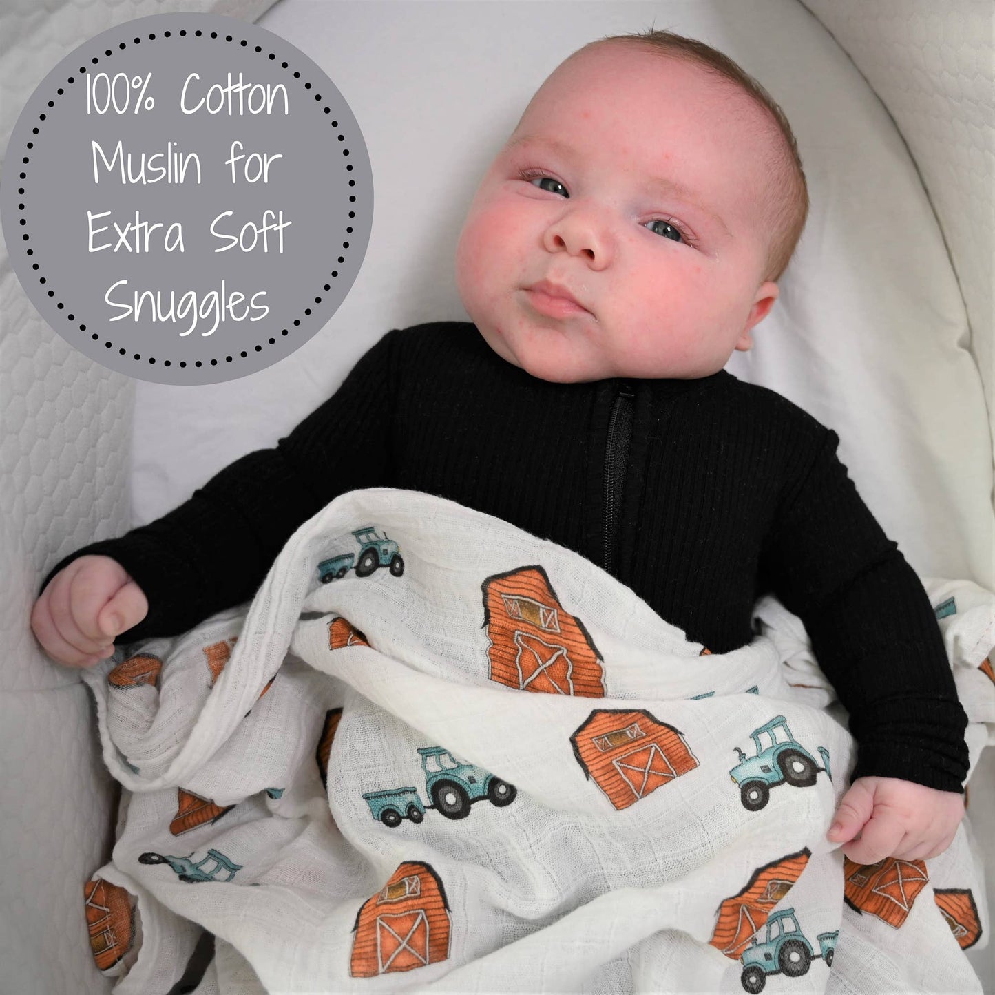 How We Roll Baby Swaddle Blanket