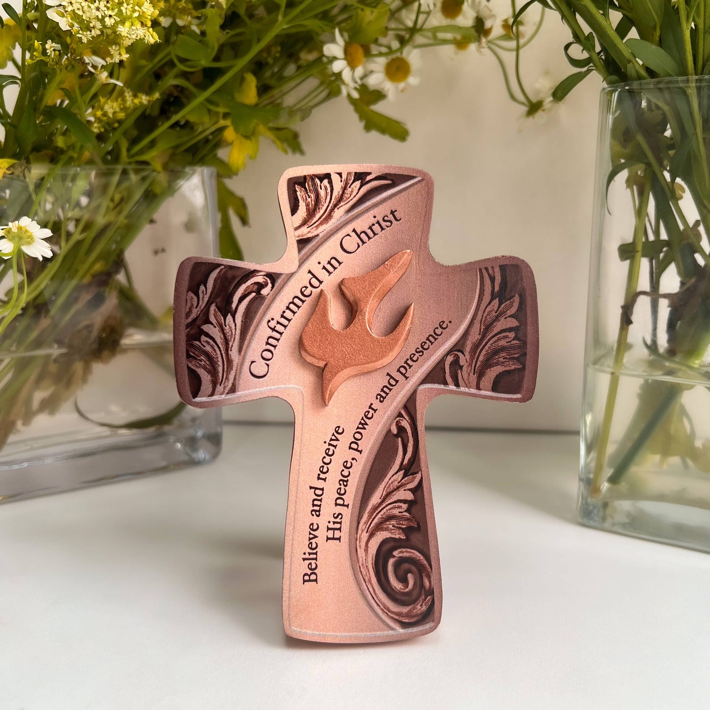 Confirmation Cross W/dove