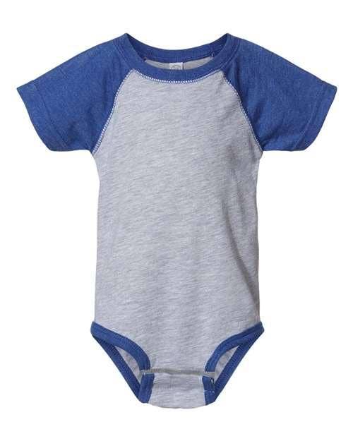 Rabbit Skins Infant Baseball Fine Jersey Bodysuit 4430