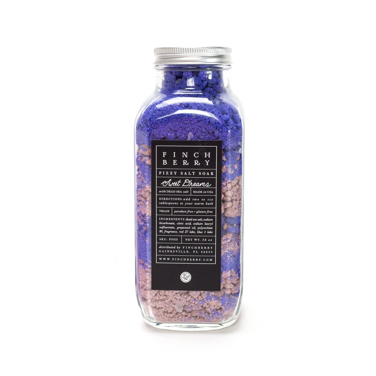 Finchberry Fizzy Salt Soak - Sweet Dreams