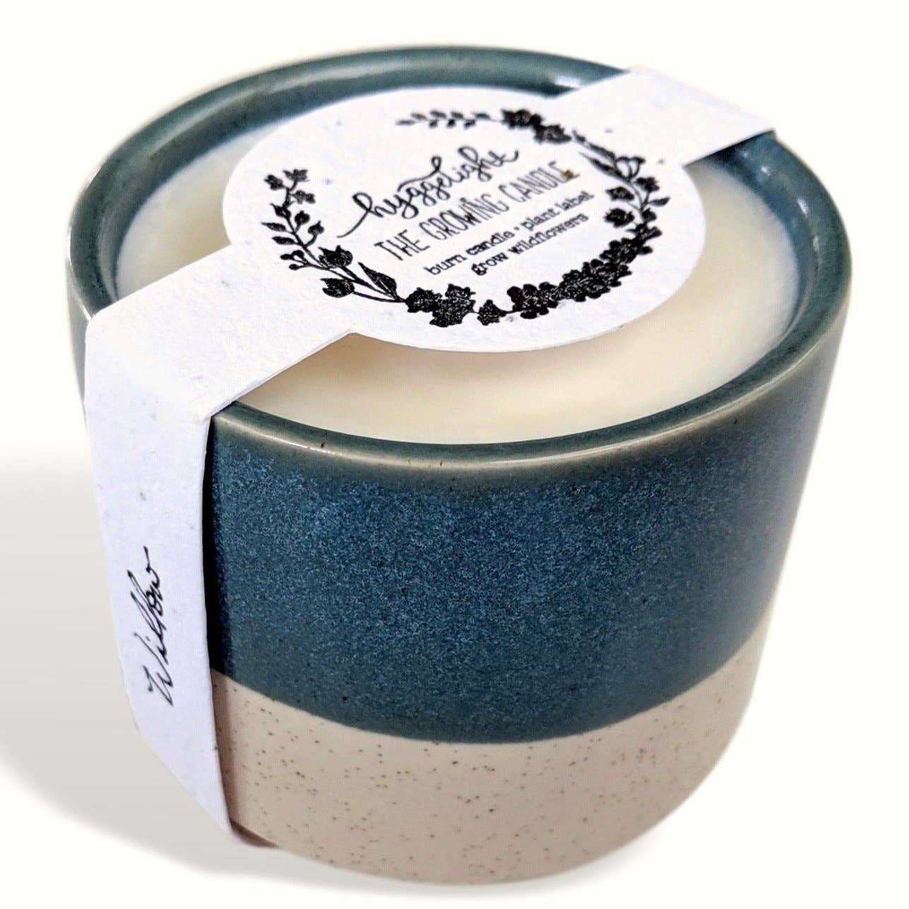 Willow | Growing Candle, flower seed-label, gifts, candles: Lavender