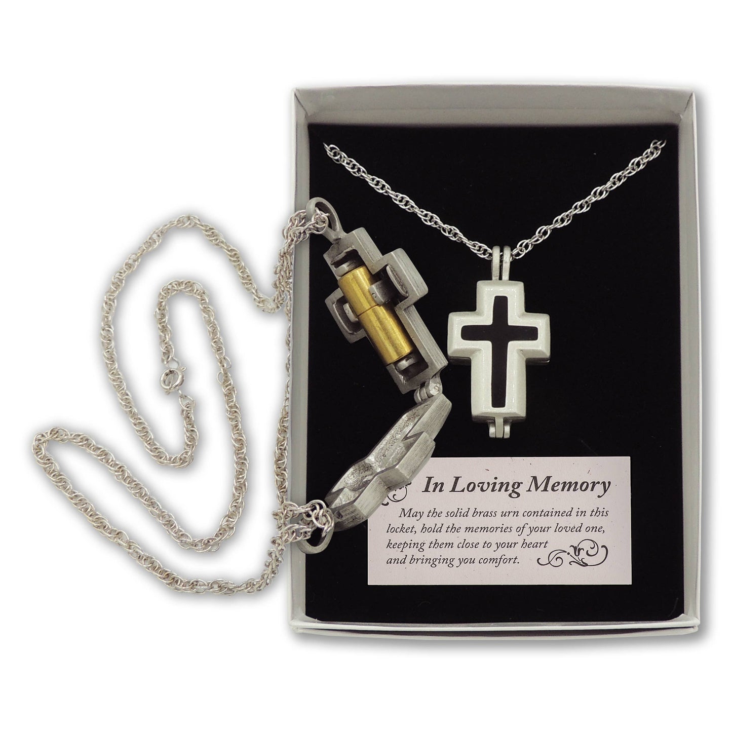 Memorial Cross Locket