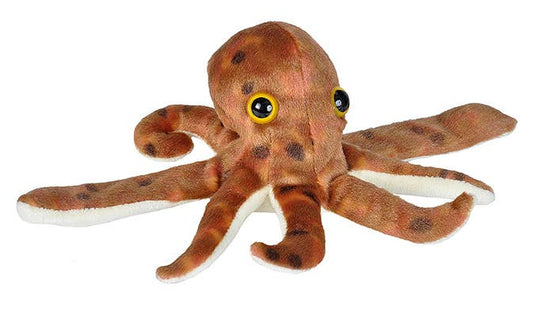 Huggers Octopus Stuffed Animal 8"