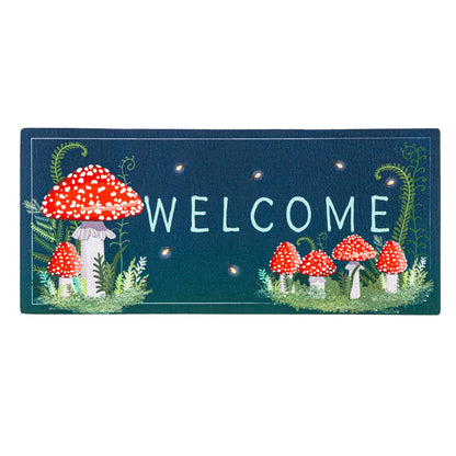 Welcome Friends Mushroom Sassafras Switch Mat