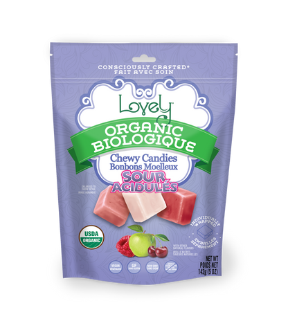 Organic Sour Chewy Candies