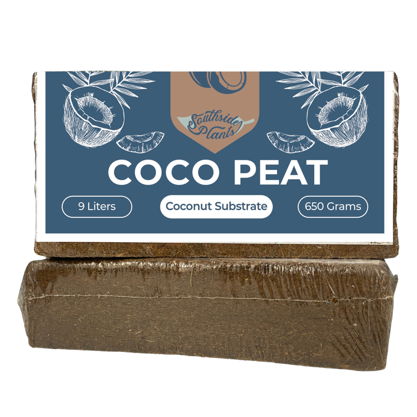 Coco Soil- Compressed Coco coir soil: Coco Peat