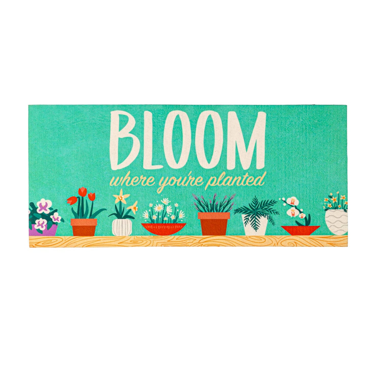 Bloom Where You Are Planted Sassafras Switch Mat