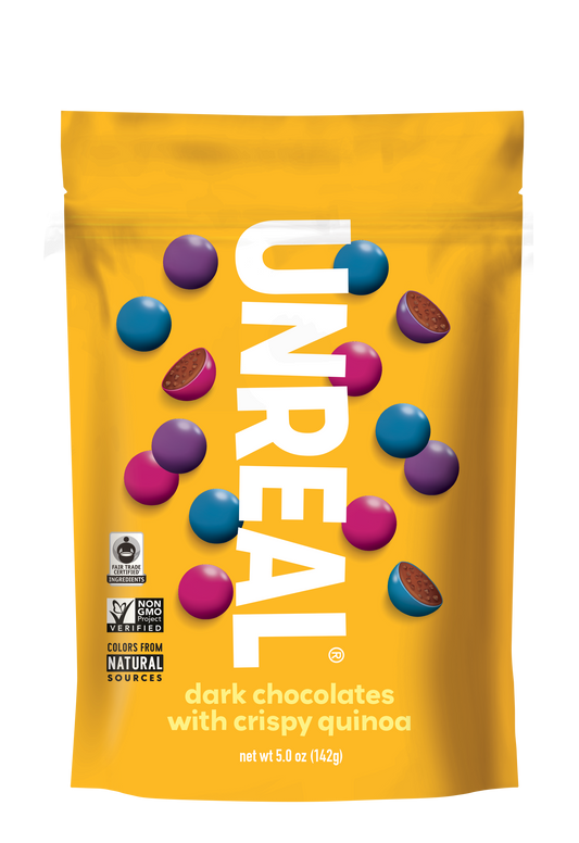 Dark Chocolate Crispy Quinoa Gems