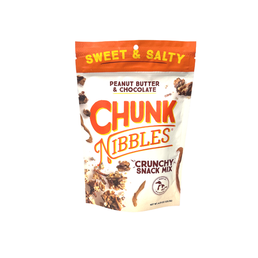 Peanut Butter Chocolate Chunk Nibbles