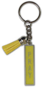 Pray Tag Key Ring W/tassle