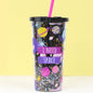 I Need Space Tumbler with Straw