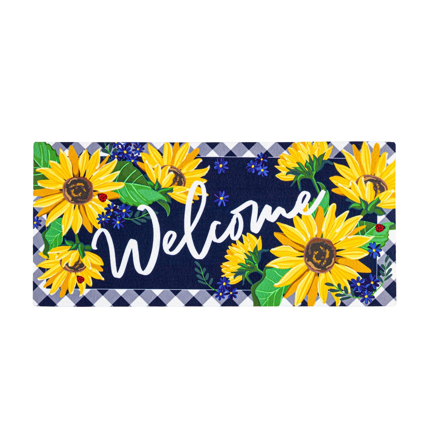 Sunflower Welcome Sassafras Switch Mat