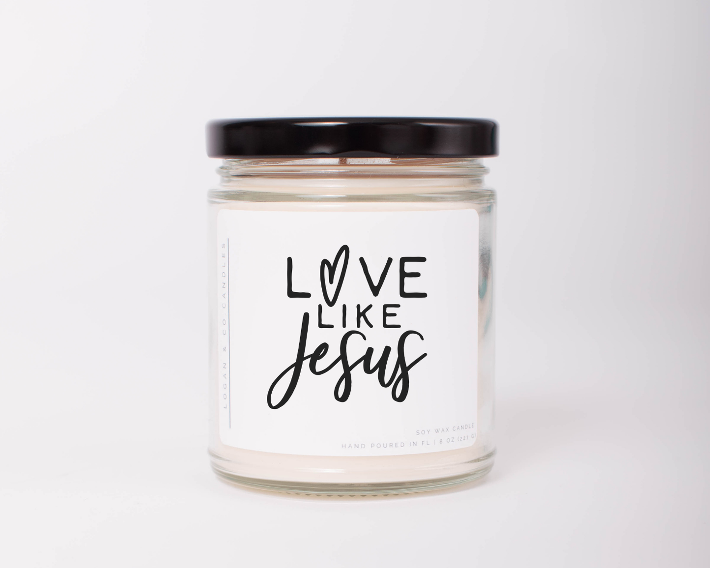 Love Like Jesus, Soy Candle, Religious Gift, Christian Gift