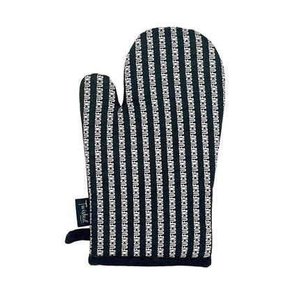 FUCK Striped | Funny Oven Mitts