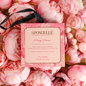 Peony Flower -  Spongelle Body Wash Infused  Body Buffer