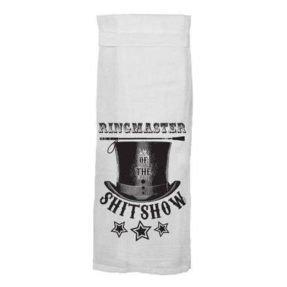 Ringmaster of the Shitshow | Funny Kitchen Towels